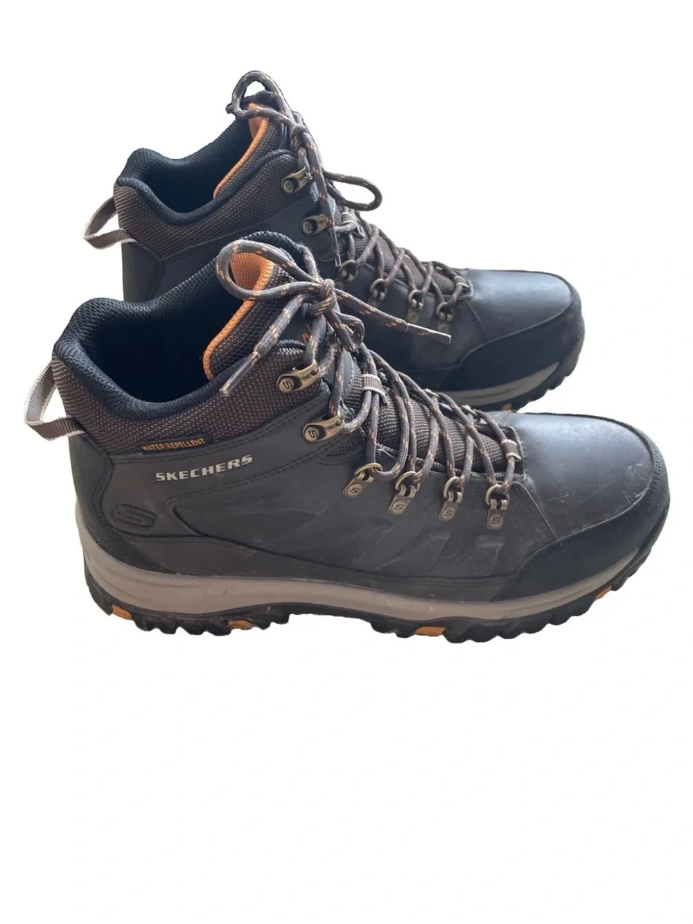 Skechers Relment Daggett Hiking Boots Mens 11.5 EXTRA WIDE (EWW) Water Repellent